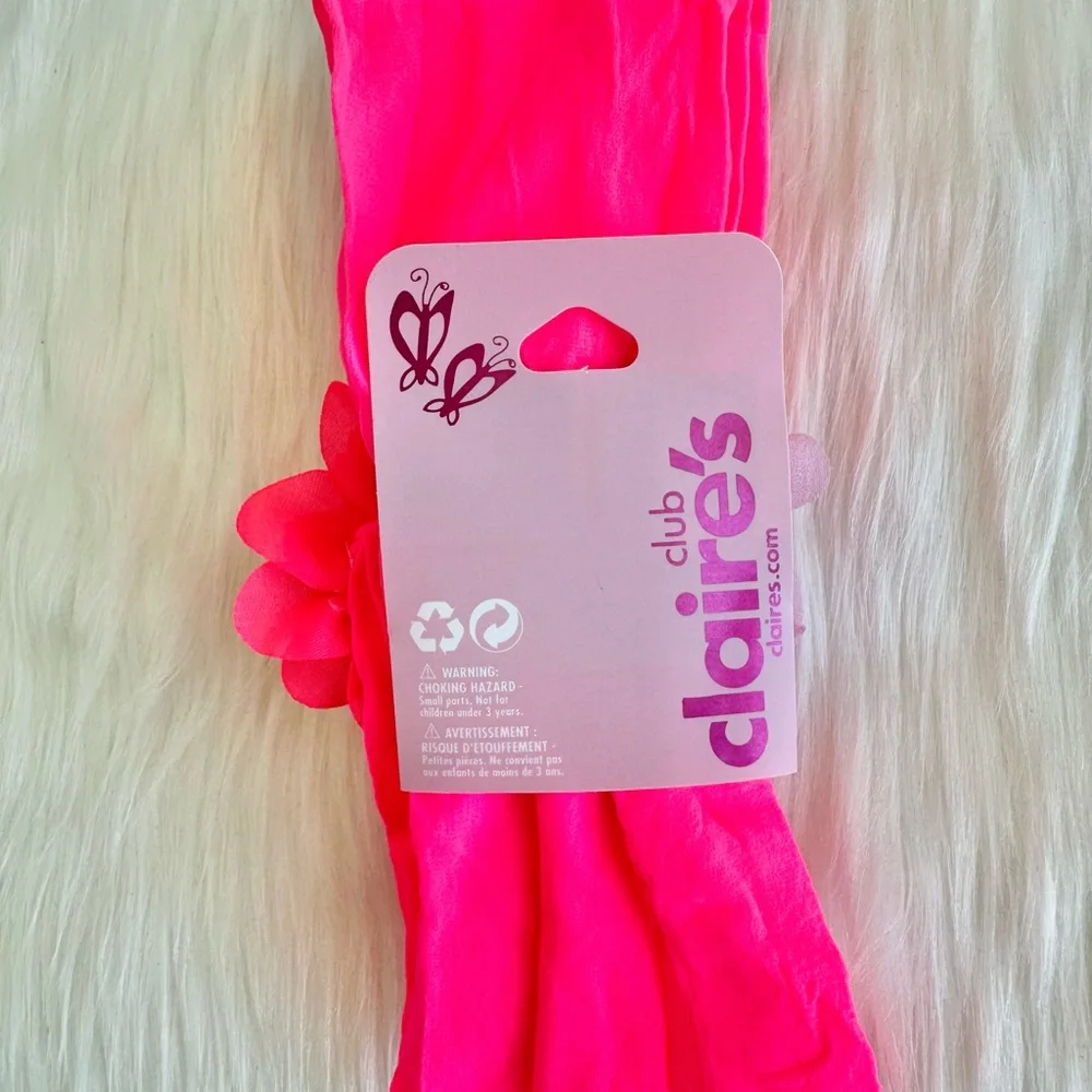 Claires magenta neon
